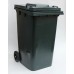 Бак для сміття пластиковий темно-сірий 240 л, 240H2-19DG