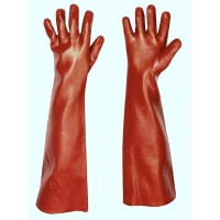 Перчатки с покрытием поливинилхлоридом Redstart 45см, Cerva 