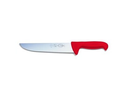 Нож мясника Dick 8 2348 210 мм красный