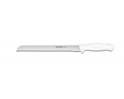 Нож для хлеба Fischer №2330 230мм с белой ручкой