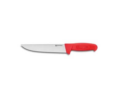 Нож для обвалки мяса Fischer №10 200мм с красной ручкой