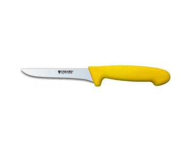 Нож Обвалочный Oskard NK001 125мм желтый