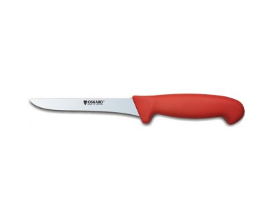 Нож обвалочный Oskard NK002 150мм красный
