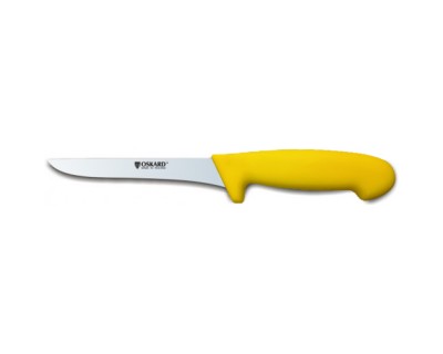 Нож обвалочный Oskard NK002 150мм желтый