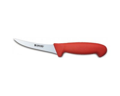 Нож разделочный Oskard NK005 125мм красный