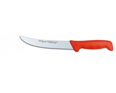 Нож разделочный Polkars №23 210мм с красной ручкой