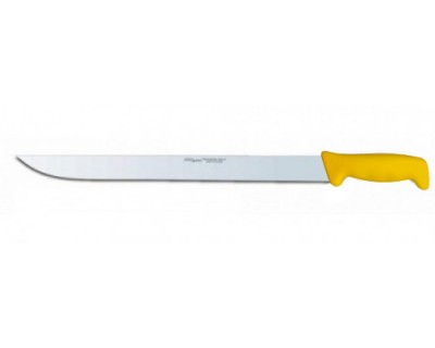 Ніж обробний Polkars №30 520мм з жовтою ручкою