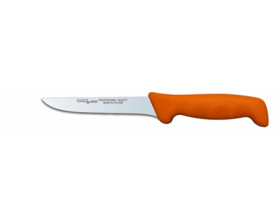 Нож разделочный Polkars №14 150мм с оранжевой ручкой