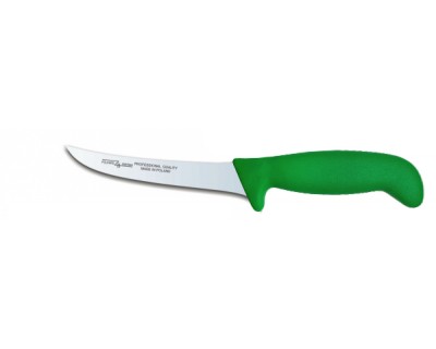 Нож разделочный Polkars №16 150мм с зеленой ручкой