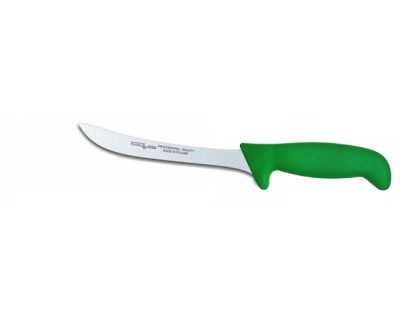Нож разделочный Polkars №22 180мм с зеленой ручкой
