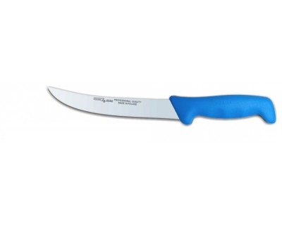 Нож разделочный Polkars №23 210мм с синей ручкой