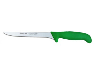 Нож разделочный Polkars №26 200мм с зеленой ручкой