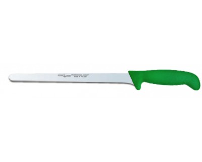 Ніж для філетування Polkars №27 280мм з зеленою ручкою