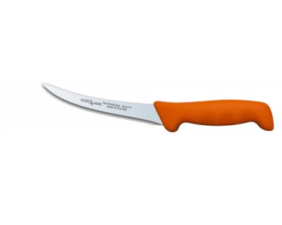 Нож обвалочный полугибкий Polkars №2 150мм с оранжевой ручкой