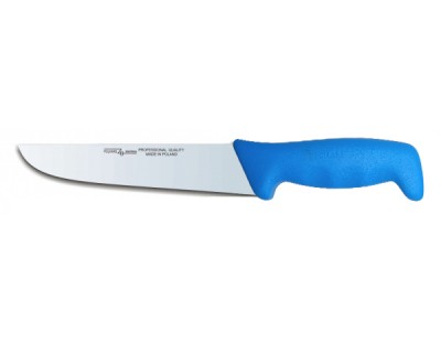 Нож разделочный Polkars №33 210мм с синей ручкой