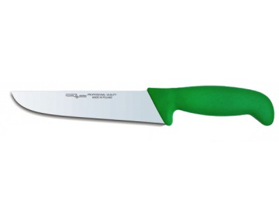 Нож разделочный Polkars №33 210мм с зеленой ручкой