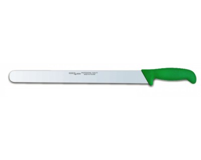 Нож для нарезки Polkars №36 400мм с зеленой ручкой