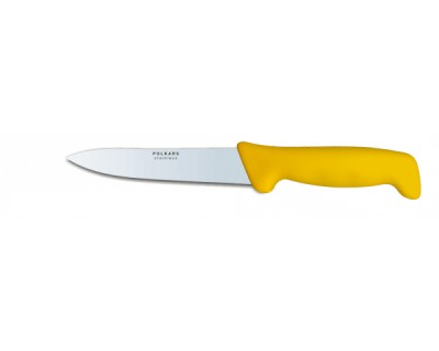 Нож кухонный Polkars №40 125мм с желтой ручкой