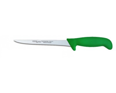 Нож для рыбы Polkars №50 175мм с зеленой ручкой