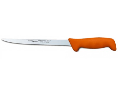 Ніж для риби Polkars №51 175мм з помаранчевою ручкою