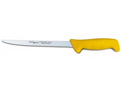 Нож для рыбы Polkars №51 175мм с желтой ручкой