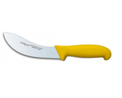 Нож шкуросъемный Polkars №60 160мм с желтой ручкой