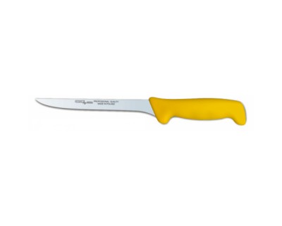 Нож разделочный Polkars №26 200мм с желтой ручкой