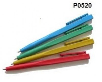 Ручка детектуєма Prohaccp One P0520 (жовтий корпус, синя паста)