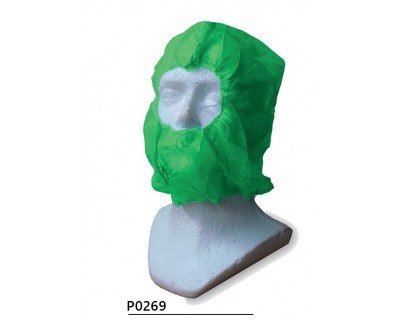 Балаклава без маски, синя Prohaccp P0269-2 (в упаковці 100 шт)