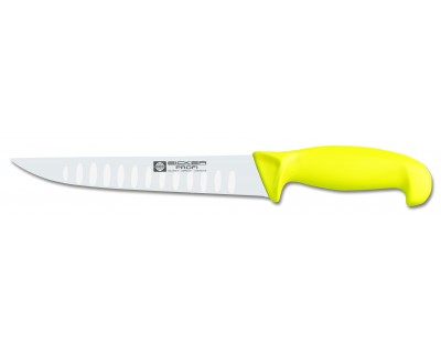 Нож универсальный Eicker 27.502K 210 мм желтый (с насечками)