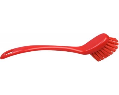 Щетка для мытья посуды FBK 10466 255х35 мм красная (средней жесткости)