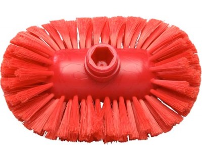 Щітка для миття та чистки резервуарів FBK 15024 220х140 мм червона