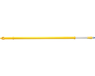 Ручка для щітки телескопічна FBK 49826 1750/28200х32 з подачею води жовта