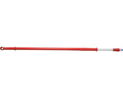 Ручка для щетки телескопическая FBK 49856 1750/3000х32 мм красная