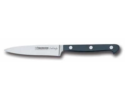 Нож кухонный Fischer №141 100мм с черной ручкой