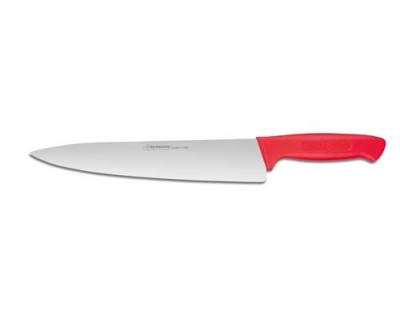 Нож шеф-повара Fischer №337 260мм с красной ручкой