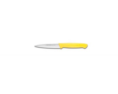 Нож для чистки овощей Fischer №337 100мм с желтой ручкой