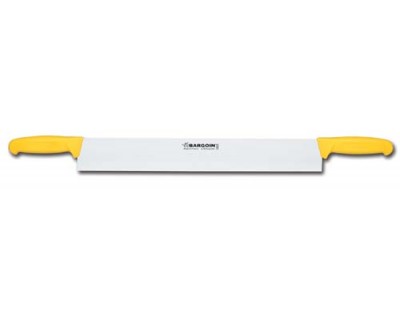 Нож для сыра Fischer №395 400мм с желтой ручкой