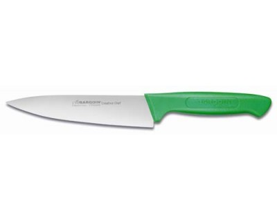 Нож шеф-повара Fischer №337 150мм с зеленой ручкой