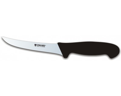 Нож обвалочный Oskard NK007 150мм черный
