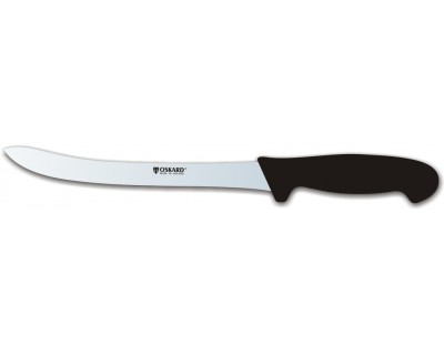 Нож для рыбы Oskard NK049 210мм черный (гибкий)
